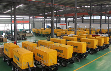 應(yīng)急供電！賽馬力移動(dòng)拖車式發(fā)電機(jī)組準(zhǔn)備完畢